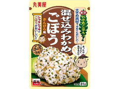 丸美屋 混ぜ込みわかめ ごぼう きんぴら風 袋31g