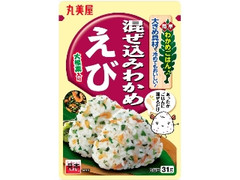 丸美屋 混ぜ込みわかめ えび 袋31g