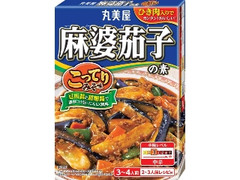 丸美屋 麻婆茄子の素 こってりみそ味 箱180g