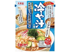 丸美屋 冷や汁の素 焼鯵粉入りごま味噌味 袋300g