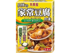 丸美屋 具材入り 家常豆腐の素 商品写真