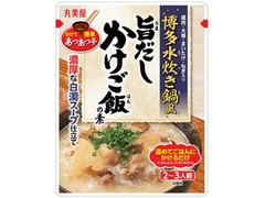 丸美屋 期間限定 かけて簡単 あつあつ亭 旨だしかけご飯の素 博多水炊き鍋風 商品写真