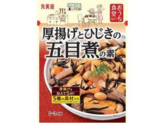 丸美屋 おうち食堂 厚揚げとひじきの五目煮の素 袋250g