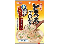 丸美屋 とろろごはんの素 かつおだし風味