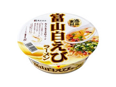 逸品素材 富山白えびラーメン カップ104g