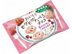 おいしくモグモグたべるチョコ 密づけいちご＆3種の素材 袋34g