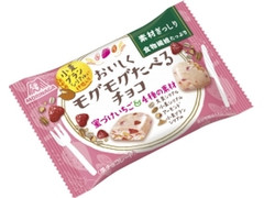 おいしくモグモグたべるチョコ 蜜づけいちご＆4種の素材 袋34g