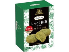 森永製菓 GOLDCLASS しっとり抹茶ケーキ 商品写真