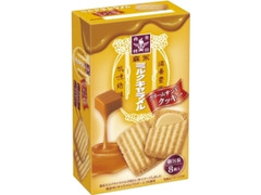 森永製菓 ミルクキャラメル クリームサンドクッキー 箱8枚