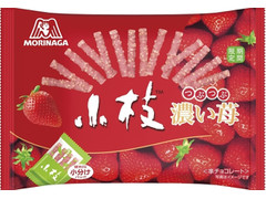 森永製菓 小枝 濃い苺 ティータイムパック 商品写真