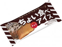 森永製菓 ちょい食べアイス チョコレート 商品写真