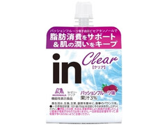 森永製菓 inゼリークリア パッションフルーツ味 商品写真