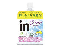 森永製菓 inゼリークリア ゆずレモン味 商品写真