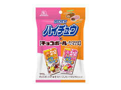 森永製菓 ハイチュウチョコボール キャラメル味いちご味 商品写真