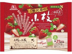 森永製菓 贅沢苺の小枝 商品写真