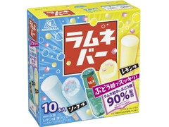 森永製菓 ラムネバー ソーダ味＆レモン味 商品写真