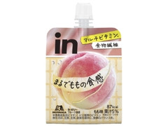 森永製菓 inゼリー フルーツ食感 もも 150g