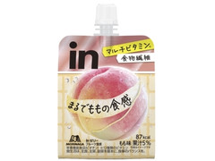 森永製菓 inゼリー フルーツ食感 もも 商品写真