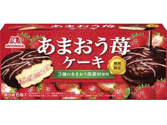 森永製菓 あまおう苺ケーキ