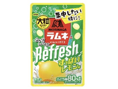 森永製菓 大粒ラムネRefresh すっぱいレモン味