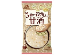 森永製菓 5種の穀物入り甘酒
