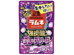森永製菓 大粒ラムネ 強炭酸グレープソーダ