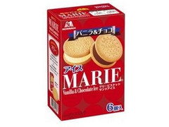 森永製菓 マリービスケットサンドアイス バニラ＆チョコ 商品写真