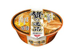 日清食品 贅の逸品 濃厚味噌 商品写真