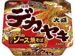 日清 デカヤキ スパイシーソース焼そば からしマヨネーズ付 カップ154g