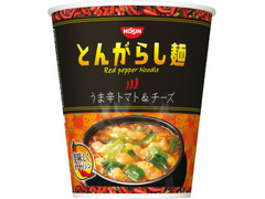 日清食品 とんがらし麺 うま辛トマト＆チーズ 商品写真