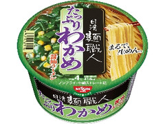 日清麺職人 わかめ醤油 カップ93g