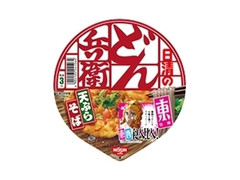日清のどん兵衛 食べ比べ 天ぷらそば 東 カップ100g