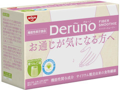 日清食品 Deruno FIBER SMOOTHIE 青りんご味 商品写真