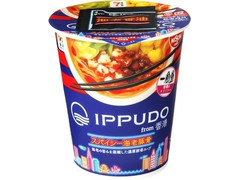 セブンプレミアム IPPUDO 香港 スパイシー海老豚骨 商品写真