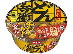 日清のどん兵衛 食べ比べ カレーうどん 西 カップ87g