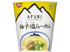 日清食品 THE NOODLE TOKYO AFURI 柚子塩らーめん mini カップ35g