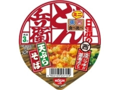 日清食品 日清のどん兵衛 天ぷらそばミニ 食べ比べ 西 カップ46g