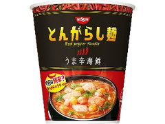 日清食品 日清のとんがらし麺 うま辛海鮮 カップ64g