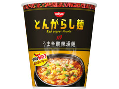 日清食品 日清のとんがらし麺 うま辛酸辣湯麺 商品写真