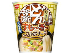 日清食品 日清のどん兵衛 すも～き～リッチ カルボナーラうどん