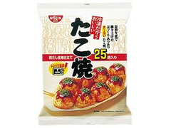 日清食品 冷凍だからおいしい たこ焼 25個入り 商品写真