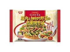 日清食品 冷凍 GooTa 豚肉と細切り野菜の中華焼そば 商品写真