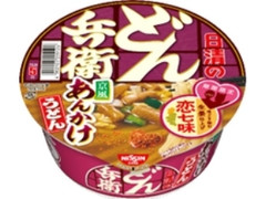 日清食品 日清のどん兵衛 恋七味付き 京風あんかけうどん カップ80g