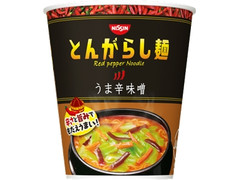 日清食品 とんがらし麺 うま辛味噌 商品写真