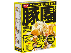 日清食品 豚園 背脂醤油豚ニンニク 商品写真