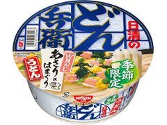 日清食品 日清のどん兵衛 あさりとはまぐりのW貝だしうどん 商品写真