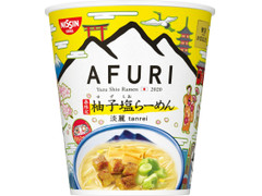 日清食品 東京NOODLES AFURI 春限定 柚子塩らーめん 淡麗 商品写真