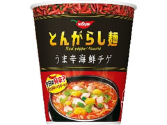 日清食品 とんがらし麺 うま辛海鮮チゲ カップ63g