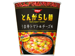 日清食品 とんがらし麺 うま辛トマト＆チーズ味 商品写真