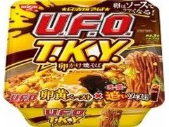 日清食品 日清焼そばU.F.O. T.K.Y. 卵かけ焼そば濃い濃い追いソース付き 商品写真